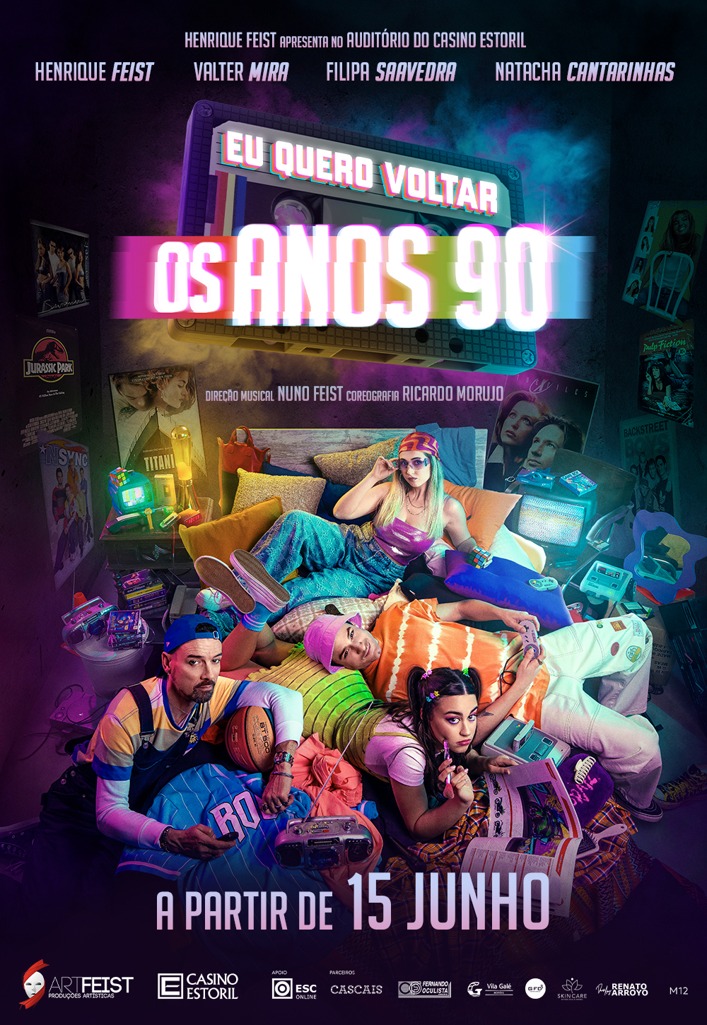 Henrique Feist traz ao Casino Estoril musical “Eu Quero Voltar – Os Anos 90”